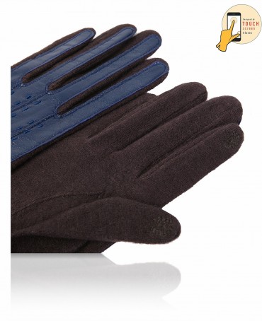 Перчатки Женские i.LT_VASSA/NAVY.BR